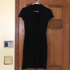 Black sweater dress